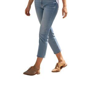 Schutz Jules Cork Slingback Cutout Oxford Flats Made In Brazil Size 8B